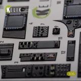 K35026 AH-64D Apache 3D-gedruckte Cockpitdetails