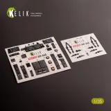 K35037 AH-64E Apache 3D-printed Cockpit Details