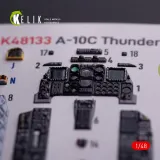 K48133 A-10C Thunderbolt II 3D-gedruckte Cockpitdetails