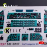 K48137 Mi-8MT Hip-H 3D-gedruckte Cockpitdetails