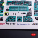 K48137 Mi-8MT Hip-H 3D-gedruckte Cockpitdetails