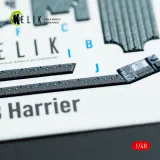 K48145 AV-8B Harrier 3D-gedruckte Cockpitdetails