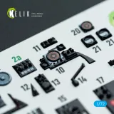K72212 Gannet AS.1/AS.4 3D-gedruckte Cockpitdetails