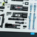 K72212 Gannet AS.1/AS.4 3D-gedruckte Cockpitdetails