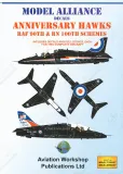 MAL48937 Hawk T.1 Jubiläumsanstriche RAF & Royal Navy