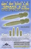 MD32026 Mk.82 500 lb. Snake Eye Bombe