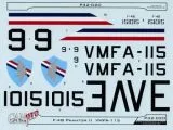 CPS32020 F-4B Phantom II VMFA-115 Silver Eagles