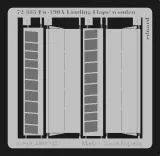 ED72385 Fw 190 hölzerne Landeklappen