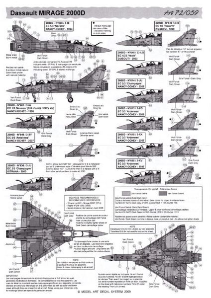 EH-101 Merlin # 7259 Model Art 1//72 Mirage 2000D Piasecki HUP-2