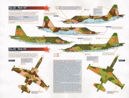 Propagteam Decals 1:72 Suchoi Su-25 K Frogfoot #72-013/05 