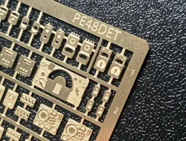 PE48DET Cockpit Details (photo-etched) for aircraft WW II