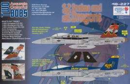 TB48227 F/A-18C Hornet Kommandeursmaschinen VFA-86 & VFA-192