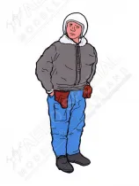 AB48073 Jet Pilot (Winter Suit) Soviet Air Force