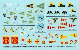 BD48104 Jaguar A & E French Air Force Squadron Badges #2