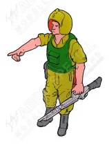 AB48081 Helicopter Gunner U.S. Army Vietnam War 1960-1975