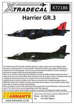XD72186 Harrier GR.3 RAF & RAF Germany
