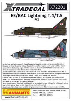 XD72201 Lightning T.4/T.5 RAF #2