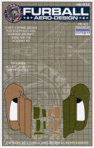 FBD48034 F-4 Phantom II Intake Trunking Decals (SEA Camouflage)