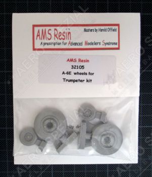 AMS32105 A-6E Intruder Weighted Wheels