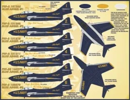 FD&S4805 F9F-8/TF-9J Cougar Blue Angels
