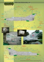 MOD72020 MiG-21bis/M/MF/PFM/UM Stencils Polish Air Force