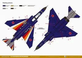 DXM72008 F-4EJ Kai Super Phantom II Jubiläumsanstrich