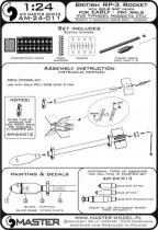 AM24011 3 Zoll Rakete RP-3 mit 60 lb SAP Sprengkopf (früh)