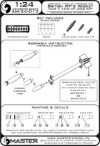 AM24013 Sprengkopf (60 lb F, 25 lb SAP, 25 lb AP) für RP-3 Rakete