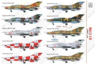 HUN48143 MiG-21UM Mongol-B Bulgarien, China, Kroatien, Russland, Ungarn