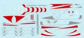 BDT72007 NF-5A Freedom Fighter Turkish Stars