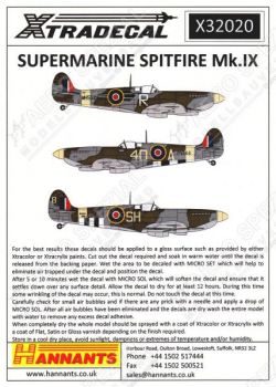 XD32020 Spitfire Mk.IX