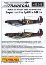 XD48143 Battle of Britain 75th Anniversary: Spitfires Part 1 (Mk.Ia)