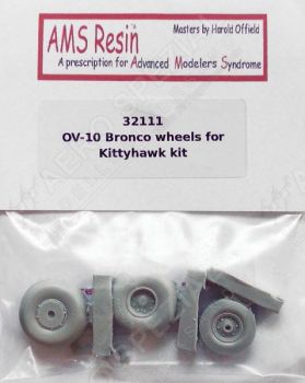 AMS32111 OV-10 Bronco Weighted Wheels