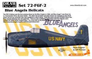 DRD7203 F6F-5 Hellcat Blue Angels