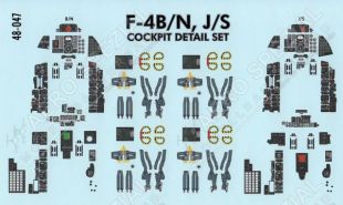 FBD48047 F-4B/J/N/S Phantom II Cockpit Details