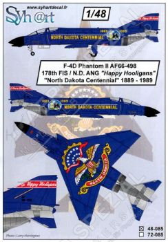 SY48085 F-4D Phantom II North Dakota Centennial 1889-1989