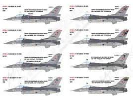CD48007 F-16 Fighting Falcon türkische Luftwaffe Teil 2