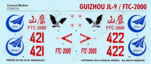 CD48105 Guizhou JL-9 (FTC-2000 Mountain Eagle/Shanying)