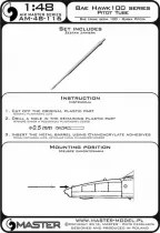 AM48116 Hawk 100 Pitot Tube
