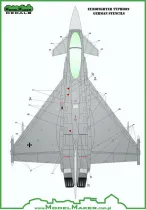 MOD72051A Eurofighter: 10 Jahre im TaktLwG 73 S, Deutsche Luftwaffe