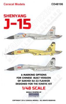 CD48106 Shenyang J-15 Flying Shark