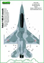 MOD72073 F-16C/D Block 52+ Fighting Falcon Polish Air Force