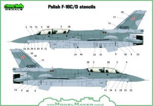 MOD72073 F-16C/D Block 52+ Fighting Falcon Polish Air Force