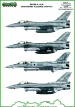 MOD72072 F-16C/D Block 52+ Fighting Falcon Anniversary Markings 2006-2012