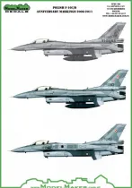 MOD72072 F-16C/D Block 52+ Fighting Falcon Anniversary Markings 2006-2012