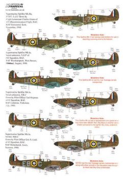 XD72224 Battle of Britain 75th Anniversary: Spitfires Part 2 (Mk.Ia/IIa)