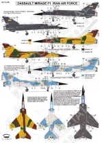 BD72100 Mirage F1BQ & Mirage F1EQ iranische Luftwaffe