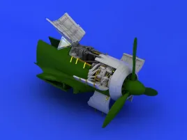 EBR72088 Fw 190 A-8 Motor und Rumpf-MGs