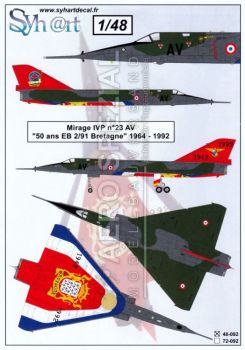 SY48092 Mirage IVP 50 Years EB 2/91 Bretagne