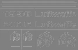 MODM32080 Eurofighter Jubiläumsanstrich Luftwaffe